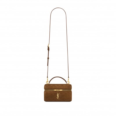 YSL GABY VANITY IN SUEDE 7667311U8272138 (18*11*6.5cm)